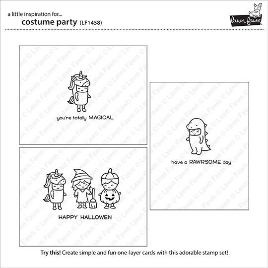 Lawn Fawn - Costume Party