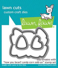 Lawn Fawn - How you bean? Candy Corn Add-On - Lawn Cuts