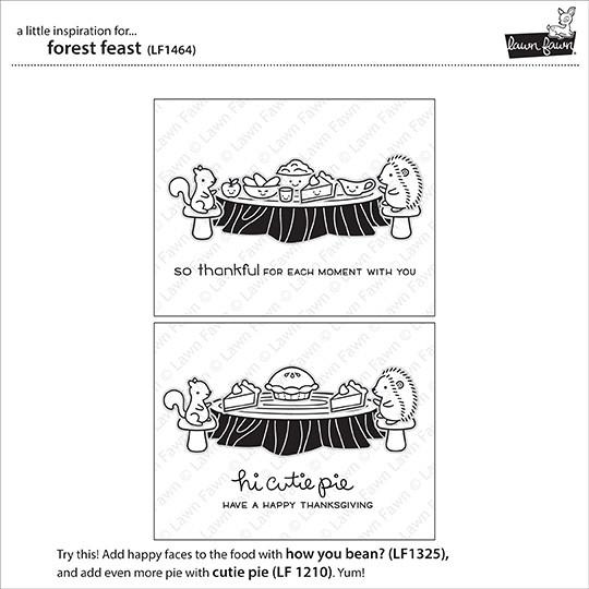 Lawn Fawn - Forest Feast