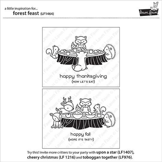 Lawn Fawn - Forest Feast