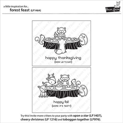 Lawn Fawn - Forest Feast