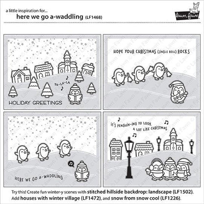 Lawn Fawn - Here We Go a-Waddling