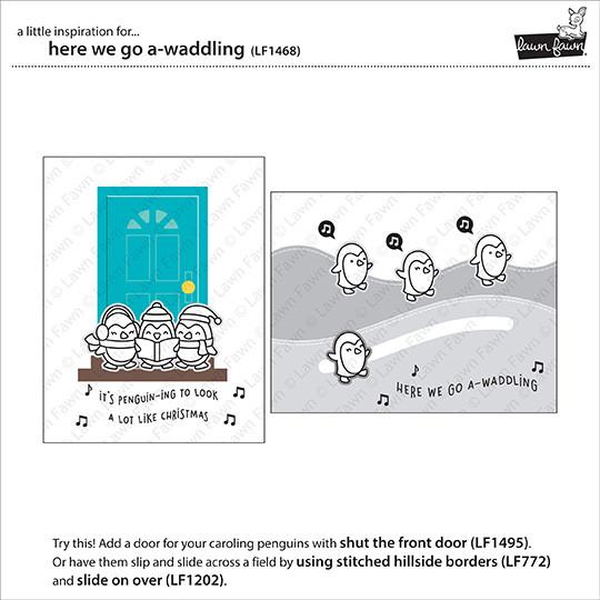 Lawn Fawn - Here We Go a-Waddling