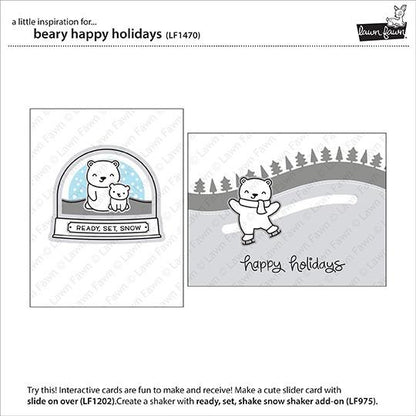 Lawn Fawn - Beary Happy Holidays