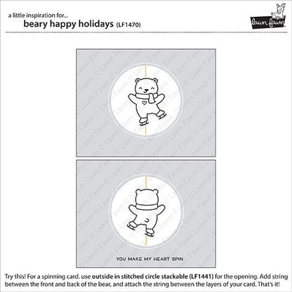 Lawn Fawn - Beary Happy Holidays