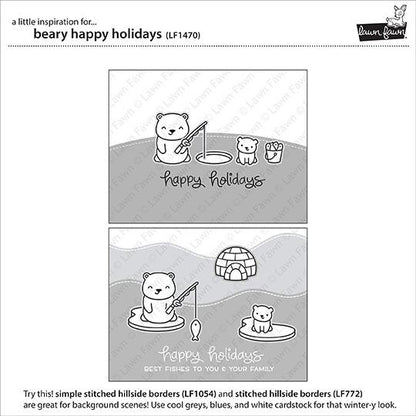 Lawn Fawn - Beary Happy Holidays