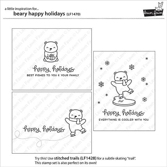 Lawn Fawn - Beary Happy Holidays