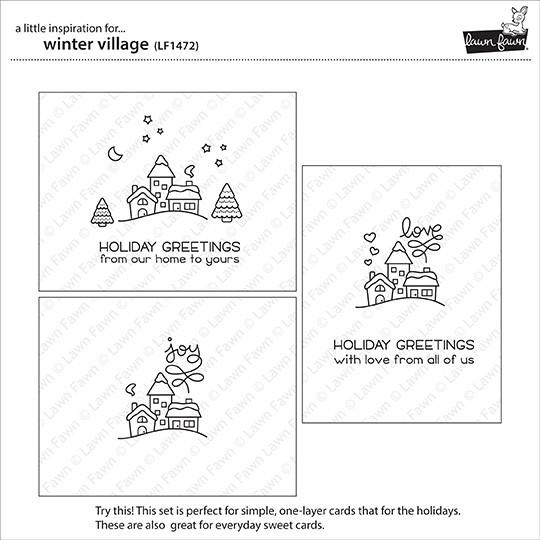 Lawn Fawn - Winter Village