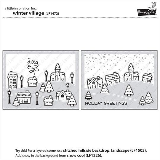 Lawn Fawn - Winter Village
