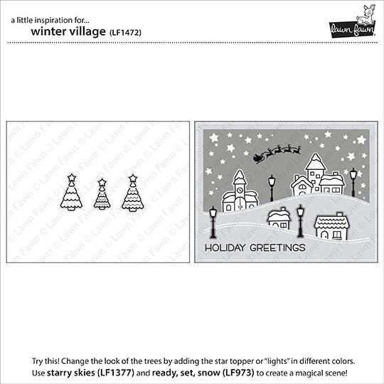 Lawn Fawn - Winter Village