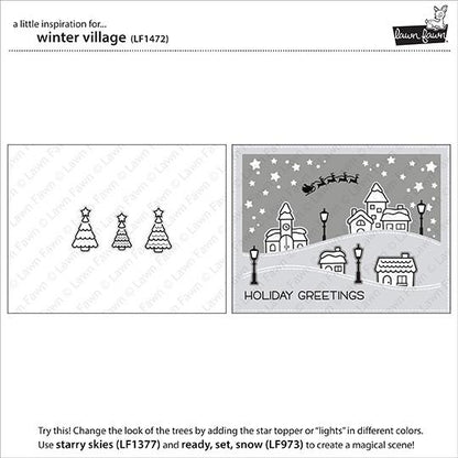 Lawn Fawn - Winter Village
