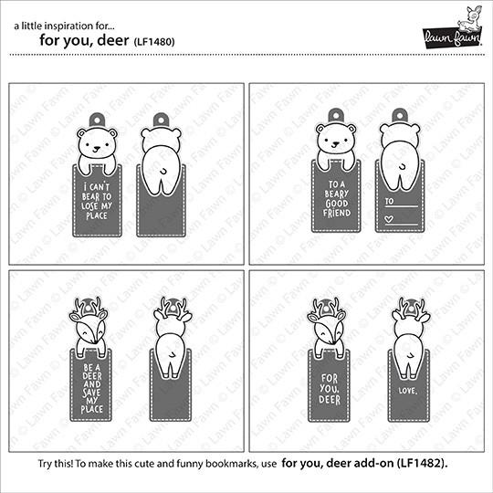 Lawn Fawn - For You, Deer