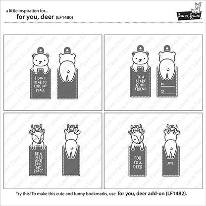 Lawn Fawn - For You, Deer
