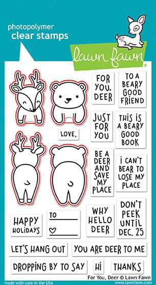 Lawn Fawn - For You, Deer Add-On