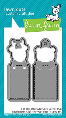 Lawn Fawn - For You, Deer Add-On