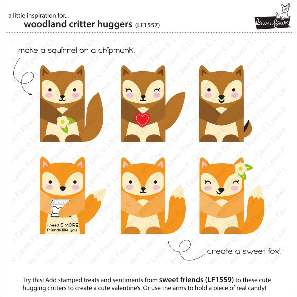 Lawn Fawn - Woodland Critter Huggers