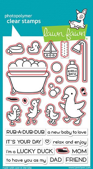 Lawn Fawn - Rub-a-Dub-Dub Lawn-Cuts