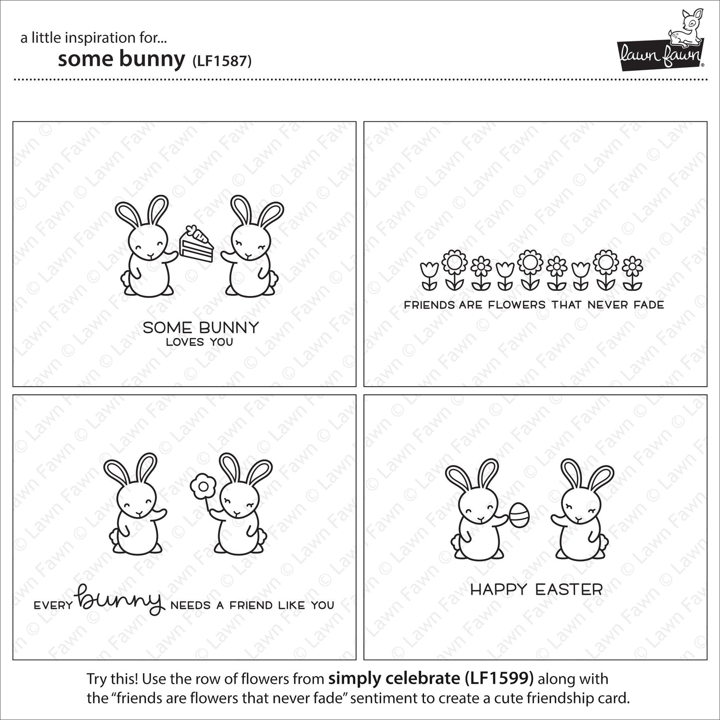 Lawn Fawn - Some Bunny