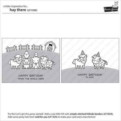 Lawn Fawn - Hay There