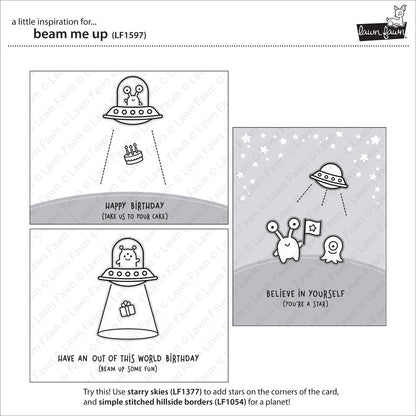 Lawn Fawn - Beam me Up