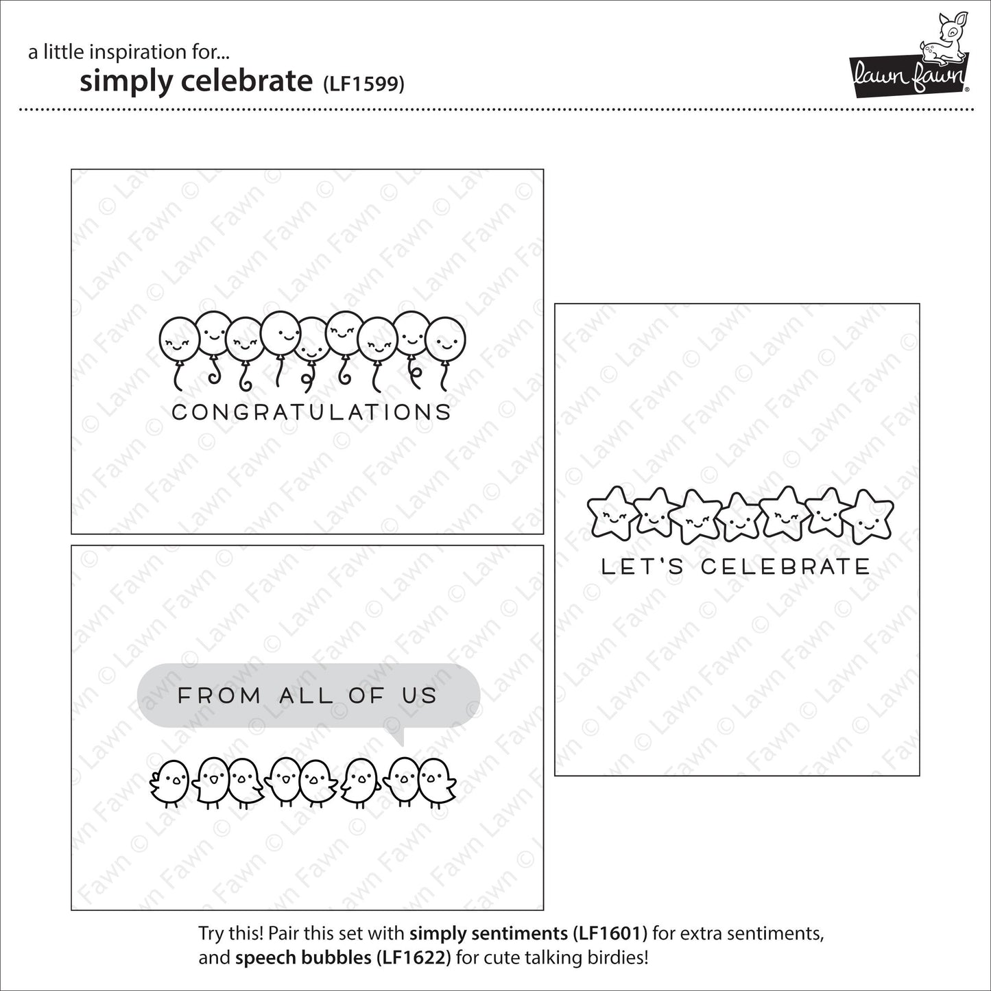 Lawn Fawn - Simply Celebrate