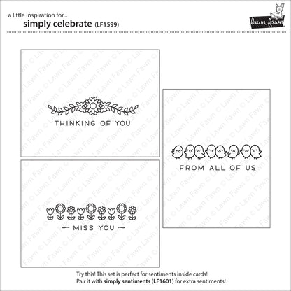 Lawn Fawn - Simply Celebrate