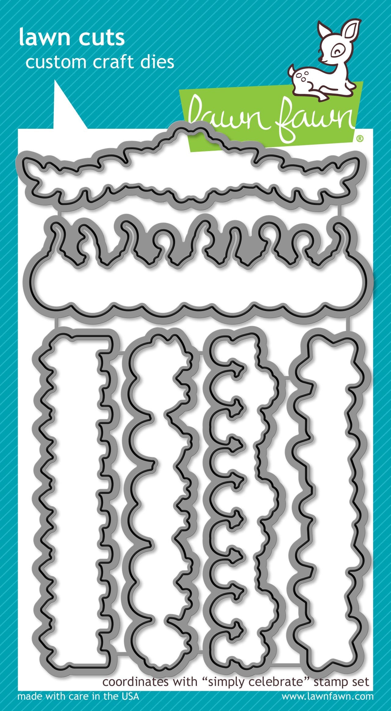 Lawn Fawn - Simply Celebrate Lawn-Cuts