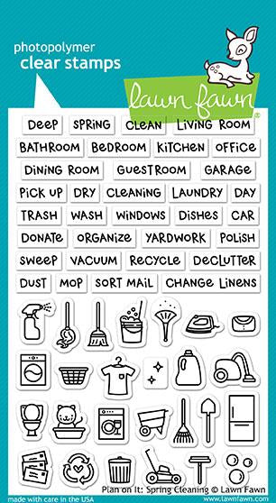 Lawn Fawn - Plan On It: Spring Cleaning