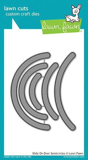 Lawn Fawn - Slide On Over Semicircles