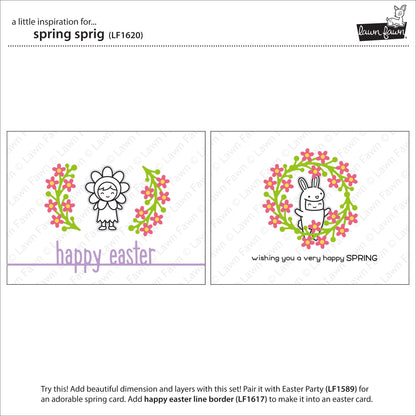 Lawn Fawn - Spring Sprig