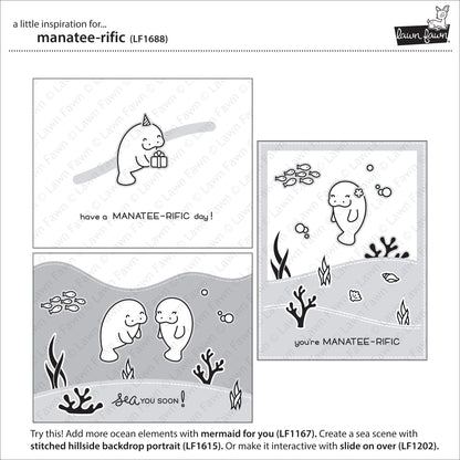 Lawn Fawn - Manatee-Rific