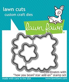 Lawn Fawn - How You Bean? Star Add-On - Lawn Cuts