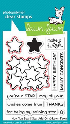Lawn Fawn - How You Bean? Star Add-On
