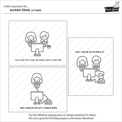 Lawn Fawn - Screen Time