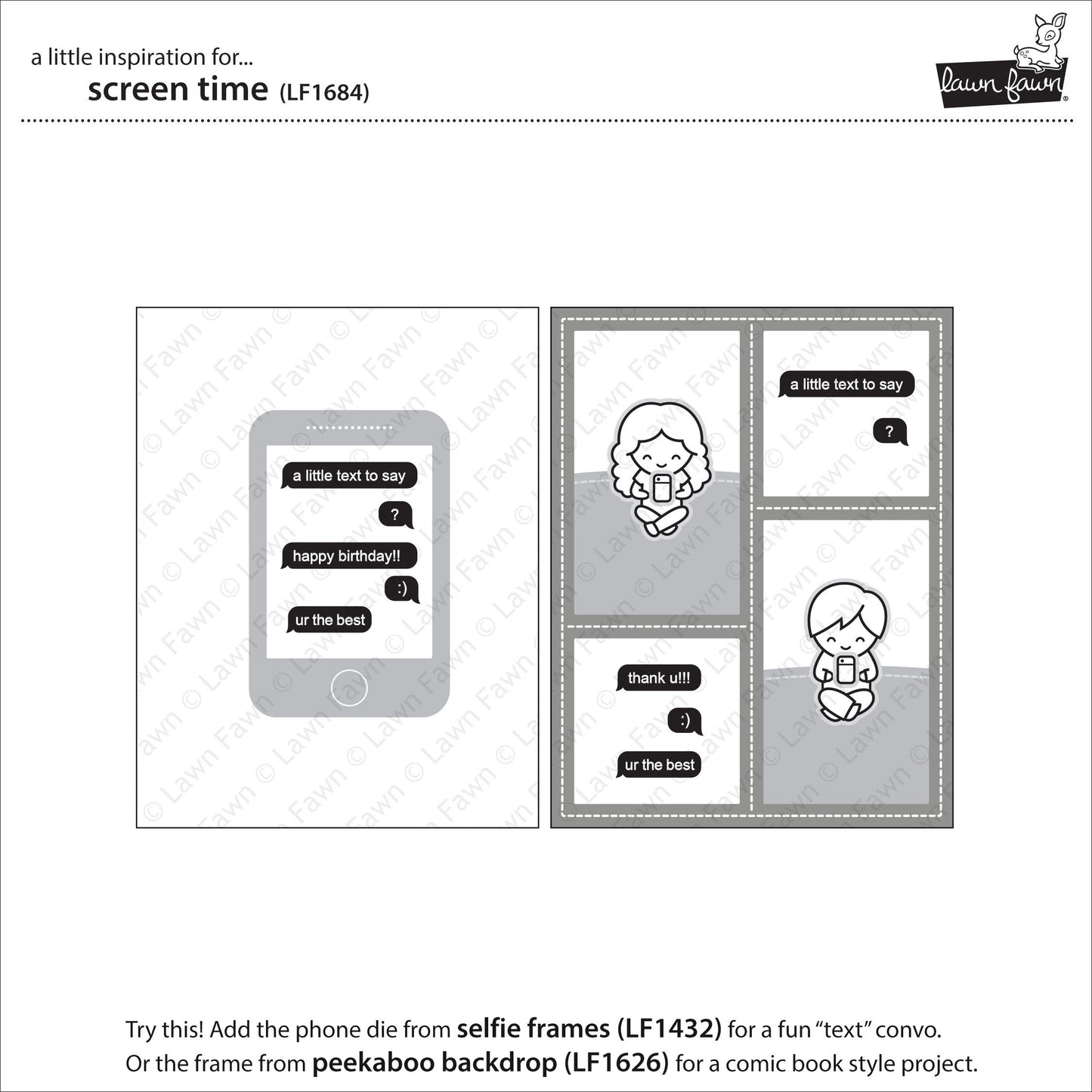 Lawn Fawn - Screen Time