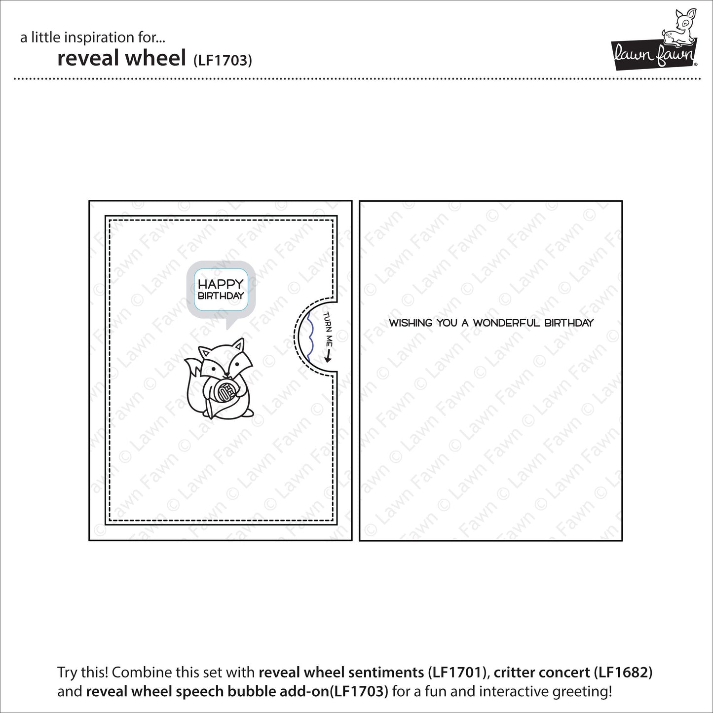 Lawn Fawn - Reveal Wheel