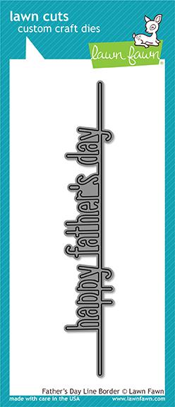 Lawn Fawn - Father's Day Line Border