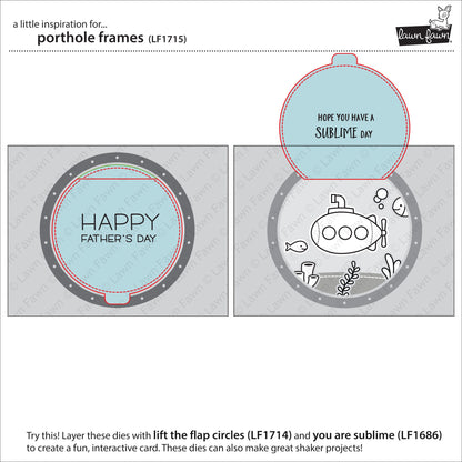 Lawn Fawn - Porthole Frames