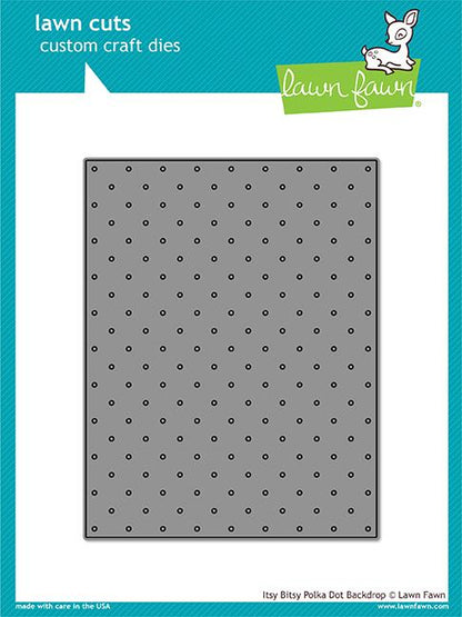 Lawn Fawn - Itsy Bitsy Polka Dot Backdrop