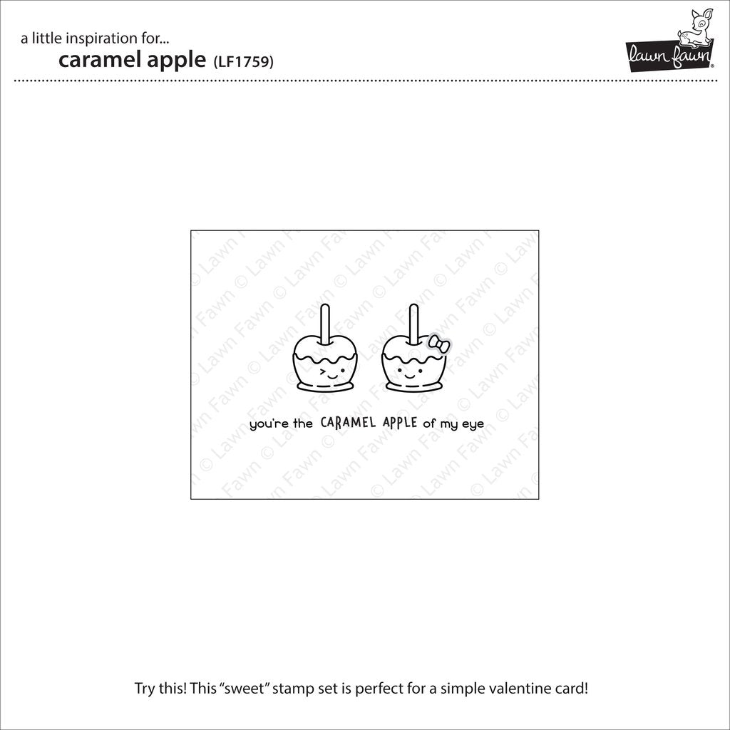 Lawn Fawn - Caramel Apple
