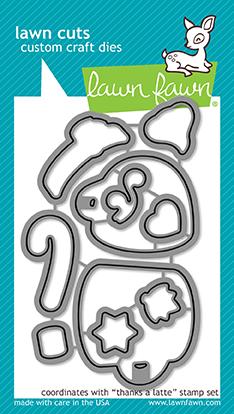 Lawn Fawn - Thanks a Latte Lawn-Cuts