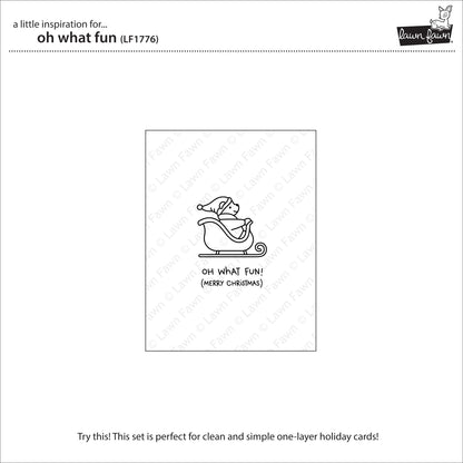 Lawn Fawn - Oh What Fun