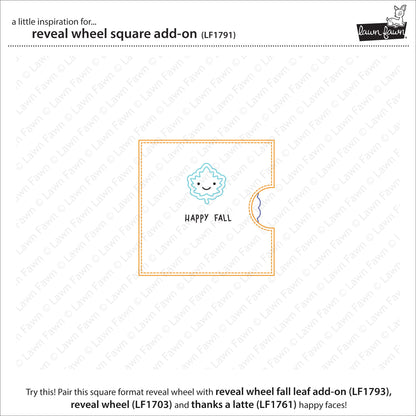 Lawn Fawn - Reveal Wheel Square Add-On