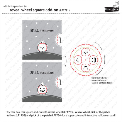 Lawn Fawn - Reveal Wheel Square Add-On