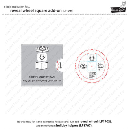 Lawn Fawn - Reveal Wheel Square Add-On