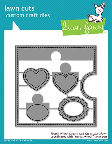 Lawn Fawn - Reveal Wheel Square Add-On