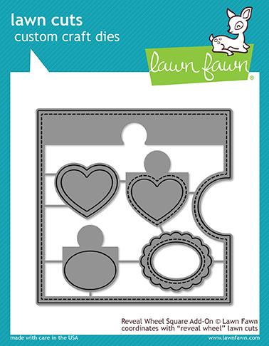 Lawn Fawn - Reveal Wheel Square Add-On