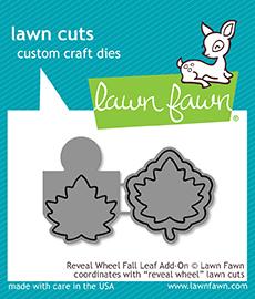 Lawn Fawn - Reveal Wheel Fall Leaf Add-On