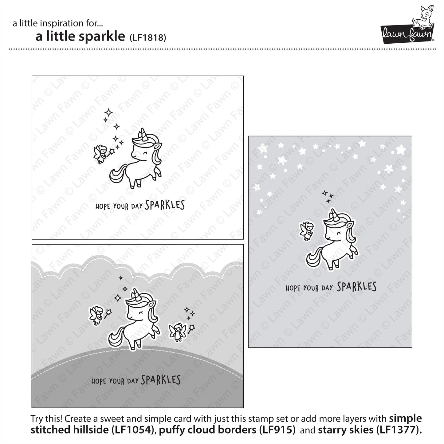 Lawn Fawn - a Little Sparkle