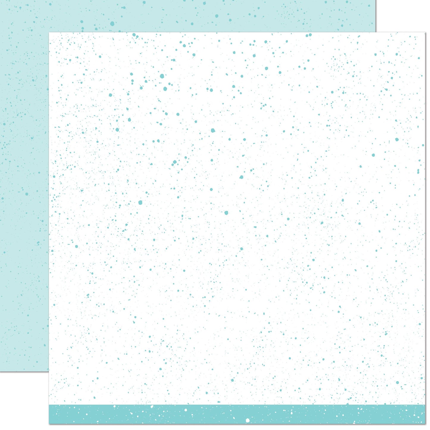 Lawn Fawn - Spiffy Speckles - Seafoam 12x12"